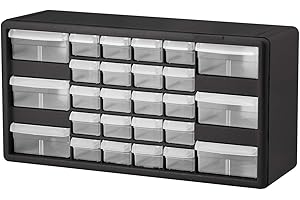 Akro-Mils Cabinet, Black Gray, 20-Inch by 10-1/4-Inch by 6-3/8-Inch
