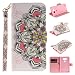 Produktbild Nancen LG G5 / H868 (5,3 Zoll) Handytasche / Handyhülle. Flip Etui Wallet Case in Bookstyle - Premium PU Lederhülle Hülle Cover Mit Lanyard / Strap, Standfunktion, Kreditkarte und Brieftasche
