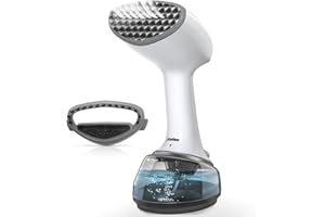 ‎ROLIPO Rolipo Dampfglätter 1700W -Steamer Dampfglätter & Reisebügeleisen, Tragbar mit 360ml Wassertank, Kompakt für Kleidung, Ideal für Zuhause, Büro, Reise