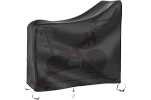 BAIFULAI Copertura per bicicletta, colore nero, resistente alle intemperie, in tessuto Oxford 210D, impermeabile, per bicicletta, garage, per allenamento o spinning