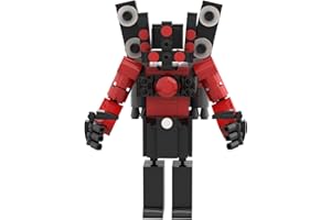 Puruuige Skibidi Toilet Figura de acción Juguete de Bloques de construcción, Figura de Modelo de fanáticos coleccionables, Idea de Regalo (285 Piezas)