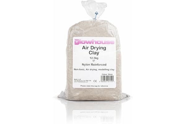 Pâte à modeler renforcée en nylon séchant à l'air libre, 12,5 kg (pierre)