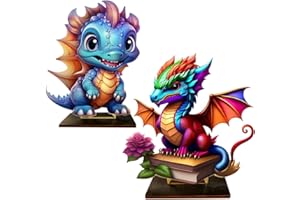 ODIWEN Diamond painting, Diamond Painting Drachen, 2 Stücke 5D Diamond Painting Ornamente, DIY 5d Diamant malerei Kits, Pterosaurier Bilder, 5D Diamant Full Malerei, Diamant painting