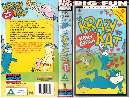 Preisvergleich Produktbild Krazy Kat-Kissin' Cousins [VHS] [UK Import]