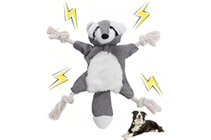 QOMJUFA Juguetes para Perros, Peluche Adorable, Juguete de Peluche Mordedor Perro, para Perros Pequeños/Medianos/Grandes