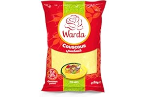 HARVESSA Warda Couscous Fein (Fine) 1kg | Original Tunesisch | Extra Zart & Schnellkochend | Ideal für Salate & Taboulé | 100% Hartweizen