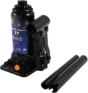 COMPATIBILE CON LAND ROVER RANGE ROVER CRICK A CARRELLO IDRAULICO PER AUTO CRIC PER PNEUMATICI RUOTE CON MARTINETTO SOLLEVAMENTO FINO A 2 TONNELLATE FACILE MANIGLIA PER TRASPORTO
