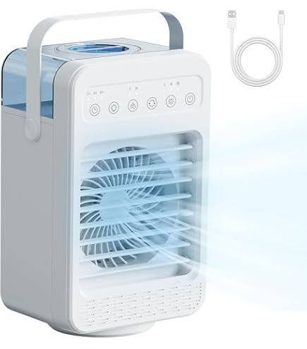 Anluomania 4-in-1 Luftkühler - Mobile Klimaanlage Mit Fernbedienung & 3 Geschwindigkeiten