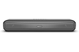 amazon basics Bluetooth Speaker 5.3 Soundbar with 16W RMS, 2000mAh Battery, Upto 8 Hrs @50% Volum Playtime Aux/USB Port (Black)