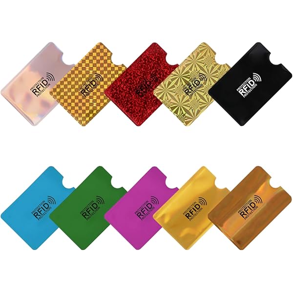 Rfid Protection Card Portacarte RFID Pezzi, Protezione