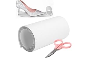 YUYTE Naklejki na podeszwę, przezroczysta naklejka ochronna na podeszwę, samoprzylepna naklejka na podeszwę, damskie obcasy, ochraniacz podeszwy butów, osłona podeszwy butów, ochraniacz na obcasy (10