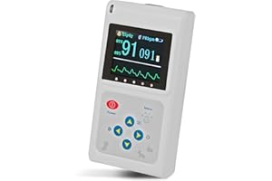 Oxymètre de Pouls Vétérinaire PULOX PO-600VET Moniteur de SpO2 et Pouls avec Capteur Externe pour les Animaux