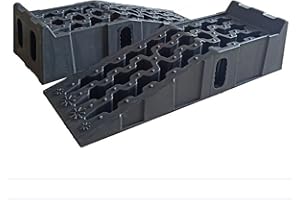 LENJKYYO Rampe de Chargement Lourde 7T Rampe de Levage pour Voiture Rampe de Chargement en Plastique antidérapant Stabilisation pour SUV