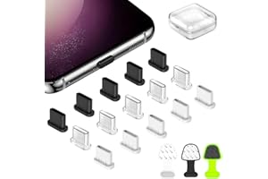 GMXJGZ 19 Pcs USB C Staubschutz Stöpsel, USB C Staubschutzstecker USB C Staubschutz USB-C Schutzkappe Handy Staubstecker Schutzhülle Kompatibel Mit Typ-C Handys, Tablets, Sam Sung Galaxy Xiao mi