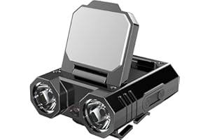 iodoo Linterna Frontal LED Recargable, Linterna Frontal Impermeable IPX4 Luz,Linterna Frontal Sensor 350 Lúmenes Para Trotar Trabajar Pescar Caminar Ciclismo Acampar