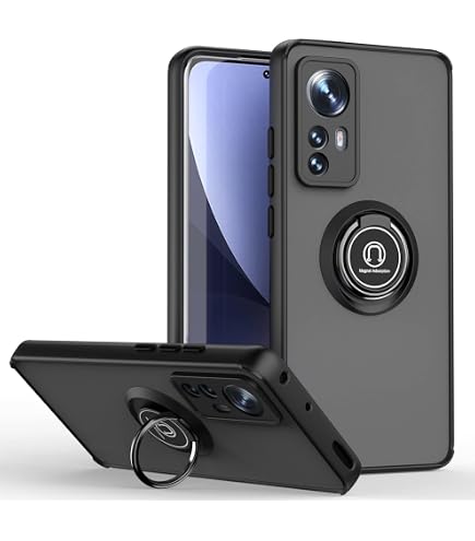 RankOne Handyhülle Für Xiaomi MI 12 Lite – Stoßfest, Mit CD-Muster & Lederoptik