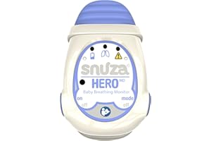 Snuza Hero MD (Medically Certified) Portable Baby Breathing Monitor