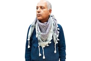 Horus Artesanía de Egipto Foulard palestinien shemagh keffiyeh hatta wrap écharpe arabe unisexe. 100% coton