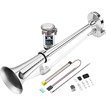 Clacson Ad Aria 24V 150dB - Per Camion, Barche E Veicoli, Super Forte E Facile Da Installare - Foto 13