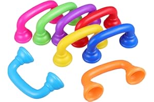 HEMOTON Lot de 16 écouteurs pour enfants - Jouet téléphone pour enfants - Lecture chuchotement - Développement de la parole