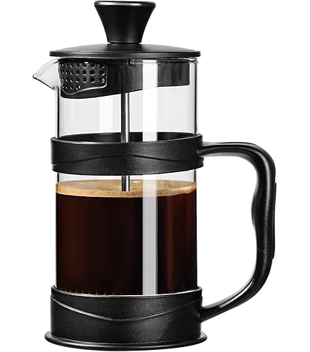 Café Olé 3 Cup Everyday Black Plastic Coffee Maker, Rust