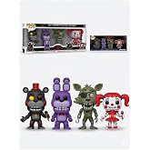 Five Nights at Freddy's Pop Fnaf 4'l&uuml; Set Lefty Bonnie Phantom Foxy Baby 12 cm Fig&uuml;rler