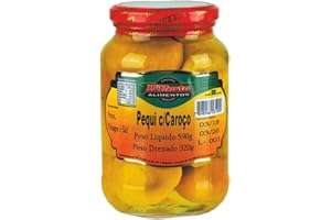 Fruits pequi avec noyau, verre 590g (poids égoutté 320g) - Pequi com Caroço D´HORTA 590g