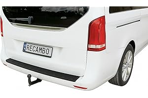 ‎RECAMBO RECAMBO Ladekantenschutz ABS-Kunststoff - kompatibel für Mercedes Vito/V-Klasse / W447 / BJ ab 2014> - robust & passgenau - optimaler Schutz für die Stoßstange