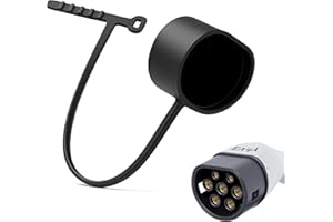 EVify Tappo di protezione cavo di ricarica tipo 2 lato del veicolo – protezione dalla polvere e dai danni – universale – tappo di protezione EV spina tipo 2 – Tipo 2 connettore copertura