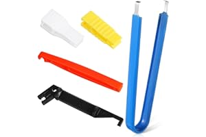 AEAOCVO 5 Pcs Fuse Puller, 5 Sizes Automotive Fuse Puller Tool, Plastic Fuses Removal Tools for Car Motorcycle Truck Fuses Replacement
