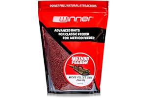 ‎TANDEM BAITS Tandem Baits Method Feeder Pellet, Brasse Schleie Karausche Karpfen Pellets, Pellets für Karpfen-Angeln ohne Mühe, Köder, Karpfenzubehör für Profis Hobby-Angler 2mm 1 kg