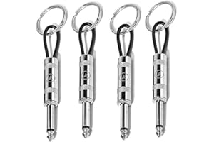 EHIOG - 4 portachiavi Marshall, da parete, con 4 ganci per amplificatore per chitarra, idea regalo musicale, per amanti della musica e appassionati di musica