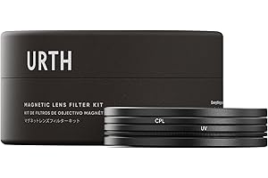 Urth - Kit de Filtros Magnéticos UV + Polarizador Circular (CPL) para Objetivo 55 mm (Plus+)