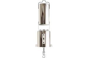 FX LAB FXLAB Battery powered motor - perfect for use with mirror balls and can be used to keep your wind spinners and wind chimes moving even when there is no breeze (Silver)