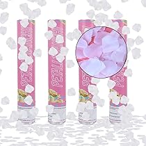 Cannoni Coriandoli XiXiRan - 4 Pezzi, Biodegradabili, Per Feste E Matrimoni - Foto 2