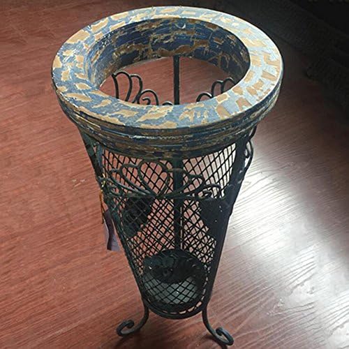 Umbrella Stands XIAOLIN European Creative Umbrella Barrel   Home Office Ironwood Home Decoration Umbrella Storage Umbrella Do The Old Effect