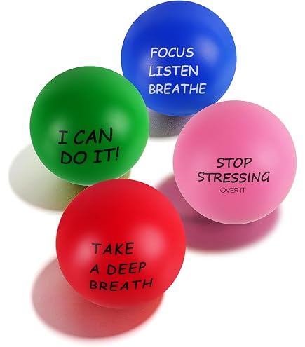 3 Pezzi Palline Antistress, Mano Terapia Pallina, Palla di Forza Presa a Mano in Silicone, Set Pallina per Terapia Muscoli per Alleviare Lo Stress Esercizi di Presa Mano Massaggio Riabilitazione