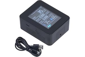 GEDOURAIN Mold Test Kit for Home, Temperature and Humidity Mold Detector, Air Quality Monitor Real Time Wide Range Of Applications, Formaldehyde Detector for Bedroom for Home(black)