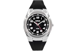 Lorus Zegarek sportowy RRX75GX9, czarne, Sportowy