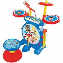 Lexibook, PAW Patrol Electronic Drum Set for Children, Musical