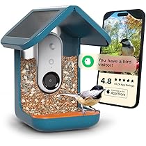 Mangiatoia Intelligente Con Fotocamera E Riconoscimento AI Per Uccelli - Oltre 10.000 Specie - Resistente Alle Intemperie - 4