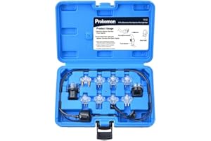 Prokomon 11 Pieces Noid Light Test Kit; Fuel Injector Noid Light Tester Kit with 8 Noids for Most Cars