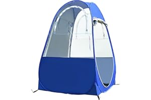 HUIOP Portable Outdoor Fishing tent UV-Protective Pop-Up Tent with Windows and Doors on Both Sides for Camping, Hiking, and Beach Use, Complete with Carry Bag