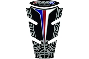 Paraserbatoio adesivo, Tankpad, Tankscutz, Protection de resevoir, resinato effetto 3d bm.w F800R Motorsport 2009 2018 v2