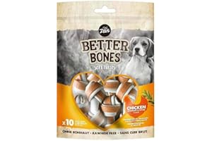 FLUVAL Zeus BetterBones Os à mâcher pour chien, saveur de thym, de romarin et de viande de poulet, 7,5 cm