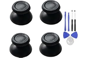 ELLENNE 4X LEVETTE ANALOGICO COMPATIBILE PER PS4 / PS4 PRO DUALSHOCK - ANALOGICI THUMBSTICK LEVETTA DESTRA SINISTRA - 4 PEZZI CON KIT CACCIAVITI