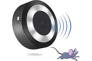 AICARGER Maus Vertreiber Ultraschall + Elektromagnetische Mäuseabwehr Indoor Elektronischer Plug-in Rattenabwehr gegen Mäuse mit Nachtlicht ohne Chemie und Mäusefalle Sicher für Menschen und Haustiere