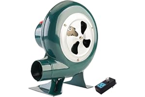 CFYP Ventilatore Elettrico a Velocità Variabile 220V Con Regolatore - Centrifugo per Camino e Barbecue