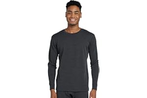 LAPASA 100% Merino Wool Men's Base Layer Top Outdoor Soft Long Sleeve Shirt Thermal Underwear Winter Sports M29/M67 (1 Top)