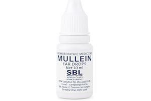 SBL Mullein Ear Drops Ear Infections Earache Effective Relief Ear Pain, Swimmer's Ear, Excessive and Hardened Ear Wax | Ear Wax Removal Solution with Natural Ingredients